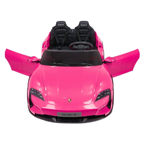 Autko dla dzieci Porsche Taycan Turbo S Różowy BDM0988.ROZ